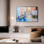 Landscape 005 Canvas Art 18" x 24" / 45 x 60 cm / Black