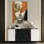 Portrait 005 Canvas Art 18" x 24" / 45 x 60 cm / Black