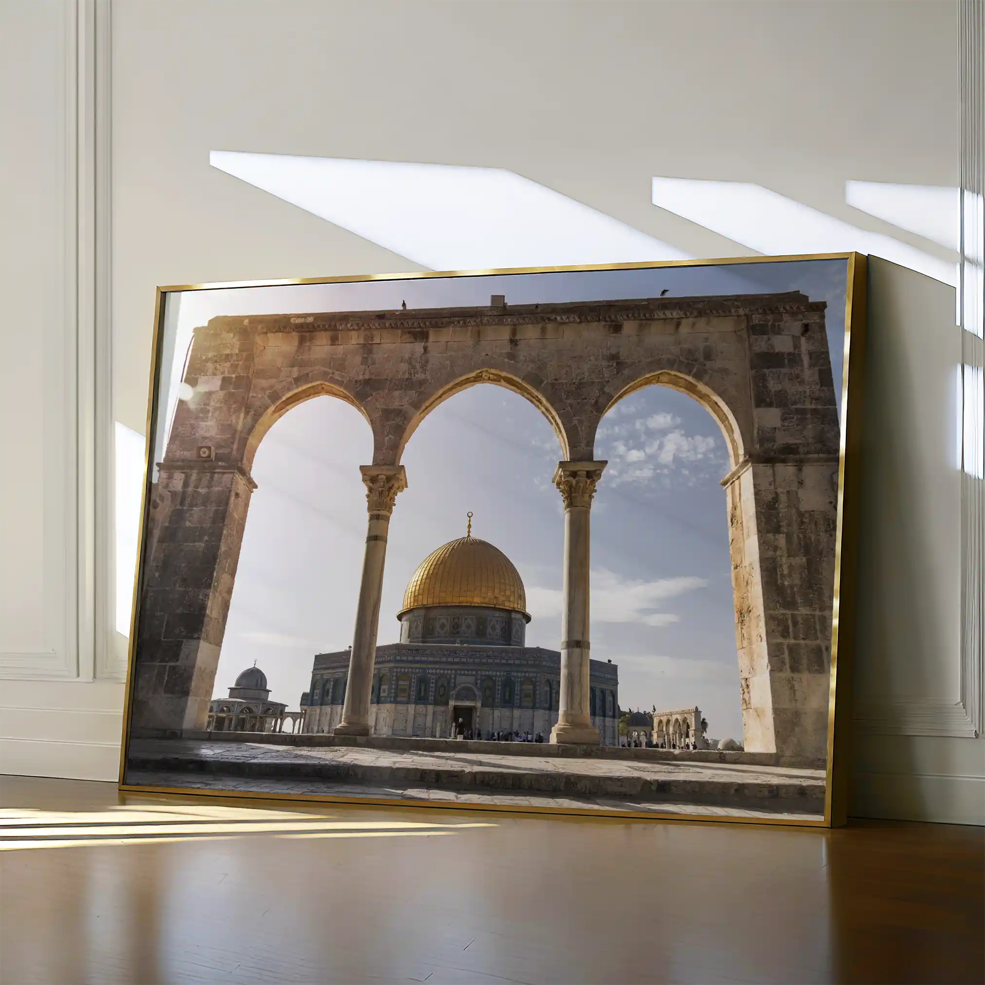 Palestine 005 Canvas Art 60 x 40 cm / Black