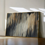 Abstract 006 Canvas Art 18" x 24" / 45 x 60 cm / Black