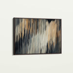 Abstract 006 Canvas Art 18" x 24" / 45 x 60 cm / Black