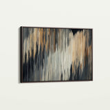 Abstract 006 Canvas Art 18" x 24" / 45 x 60 cm / Black