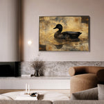 Animals 006 Canvas Art 18" x 24" / 45 x 60 cm / Black
