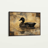 Animals 006 Canvas Art 18" x 24" / 45 x 60 cm / Black