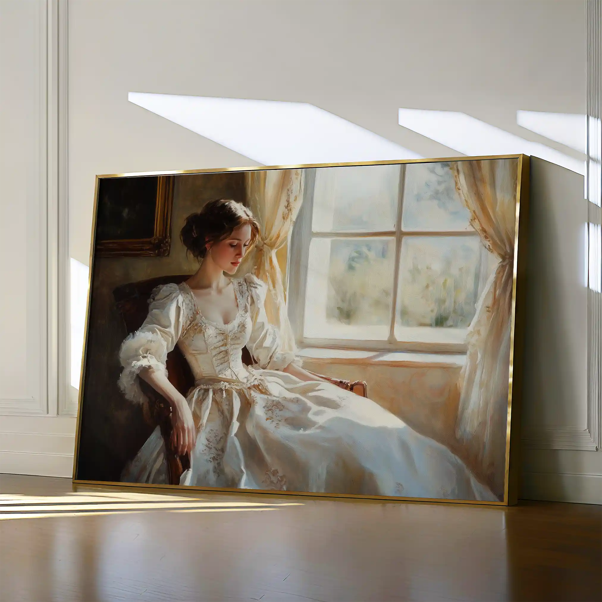 Classic 006 Canvas Art 18" x 24" / 45 x 60 cm / Black
