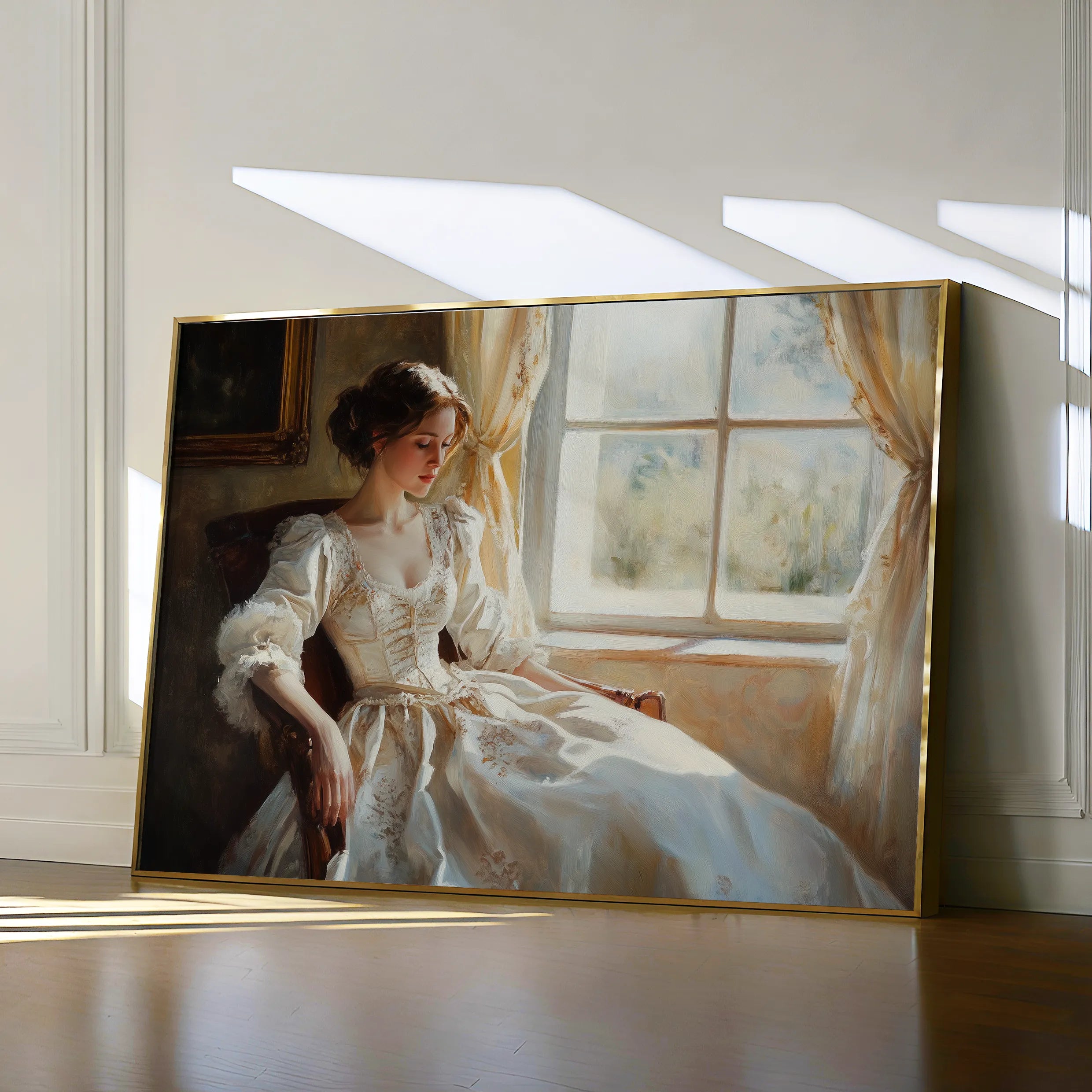 Classic 006 Canvas Art 18" x 24" / 45 x 60 cm / Black