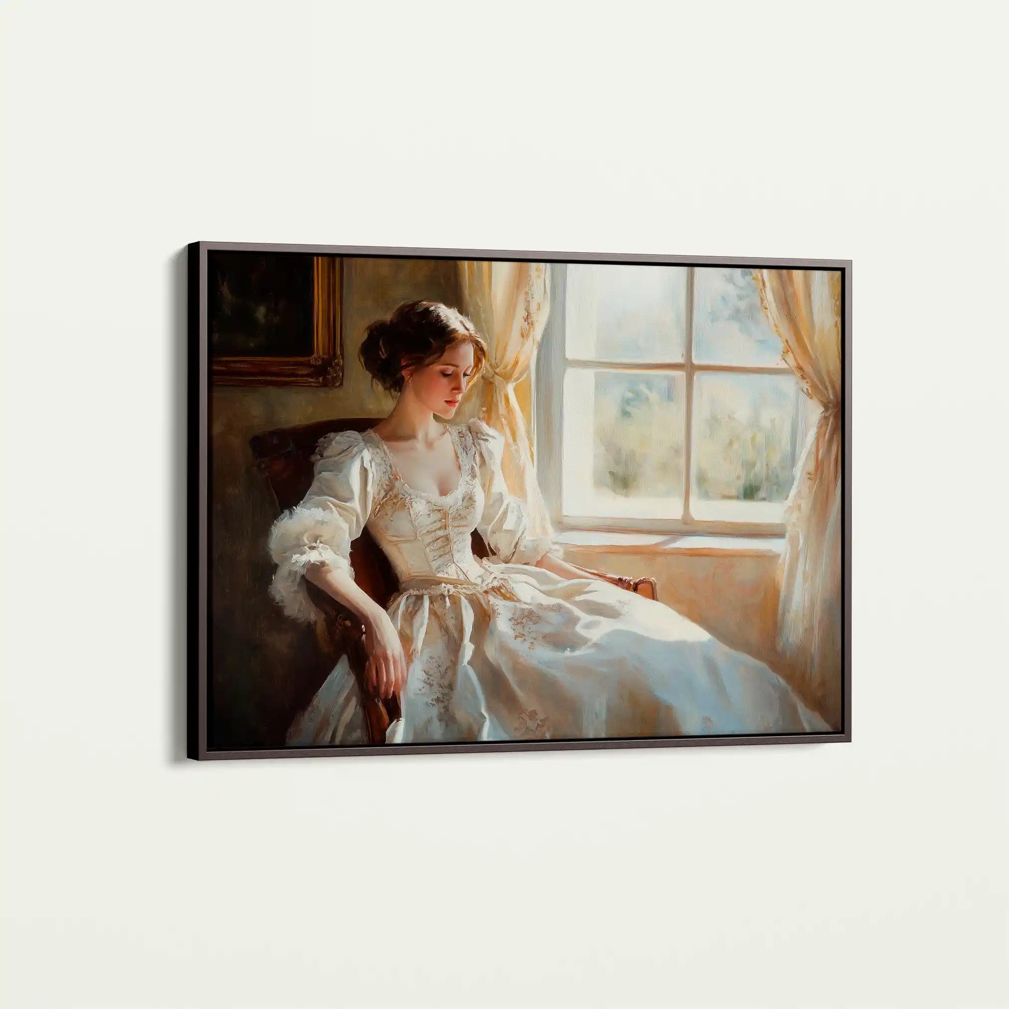 Classic 006 Canvas Art 18" x 24" / 45 x 60 cm / Black