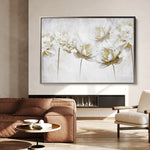 Floral 006 Canvas Art 18" x 24" / 45 x 60 cm / Black