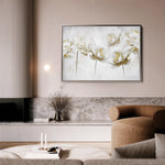 Floral 006 Canvas Art 18" x 24" / 45 x 60 cm / Black