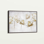 Floral 006 Canvas Art 18" x 24" / 45 x 60 cm / Black