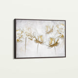 Floral 006 Canvas Art 18" x 24" / 45 x 60 cm / Black