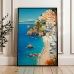 Landscape 006 Canvas Art 18" x 24" / 45 x 60 cm / Black