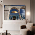 Palestine 006 Canvas Art 60 x 40 cm / Black