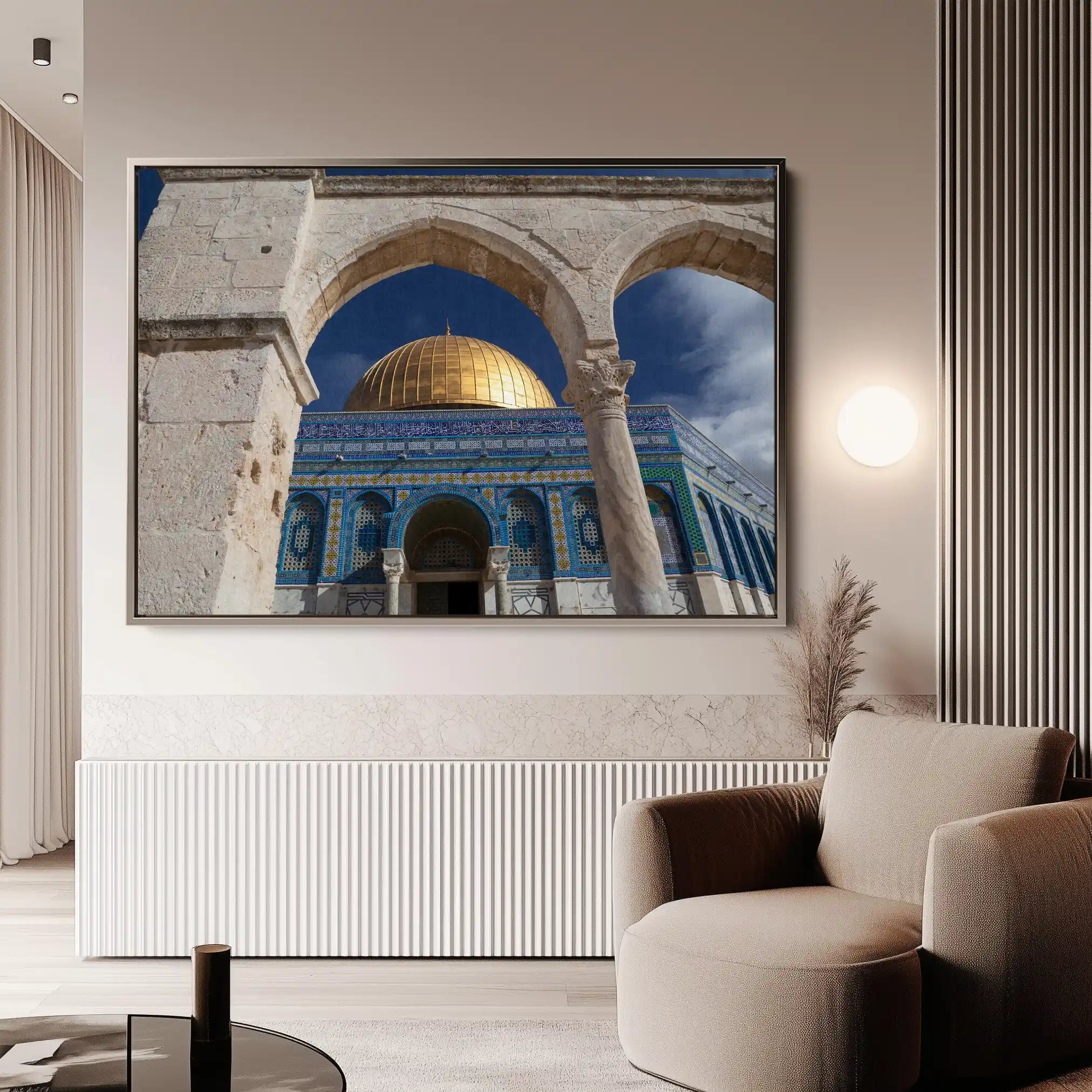 Palestine 006 Canvas Art 60 x 40 cm / Black