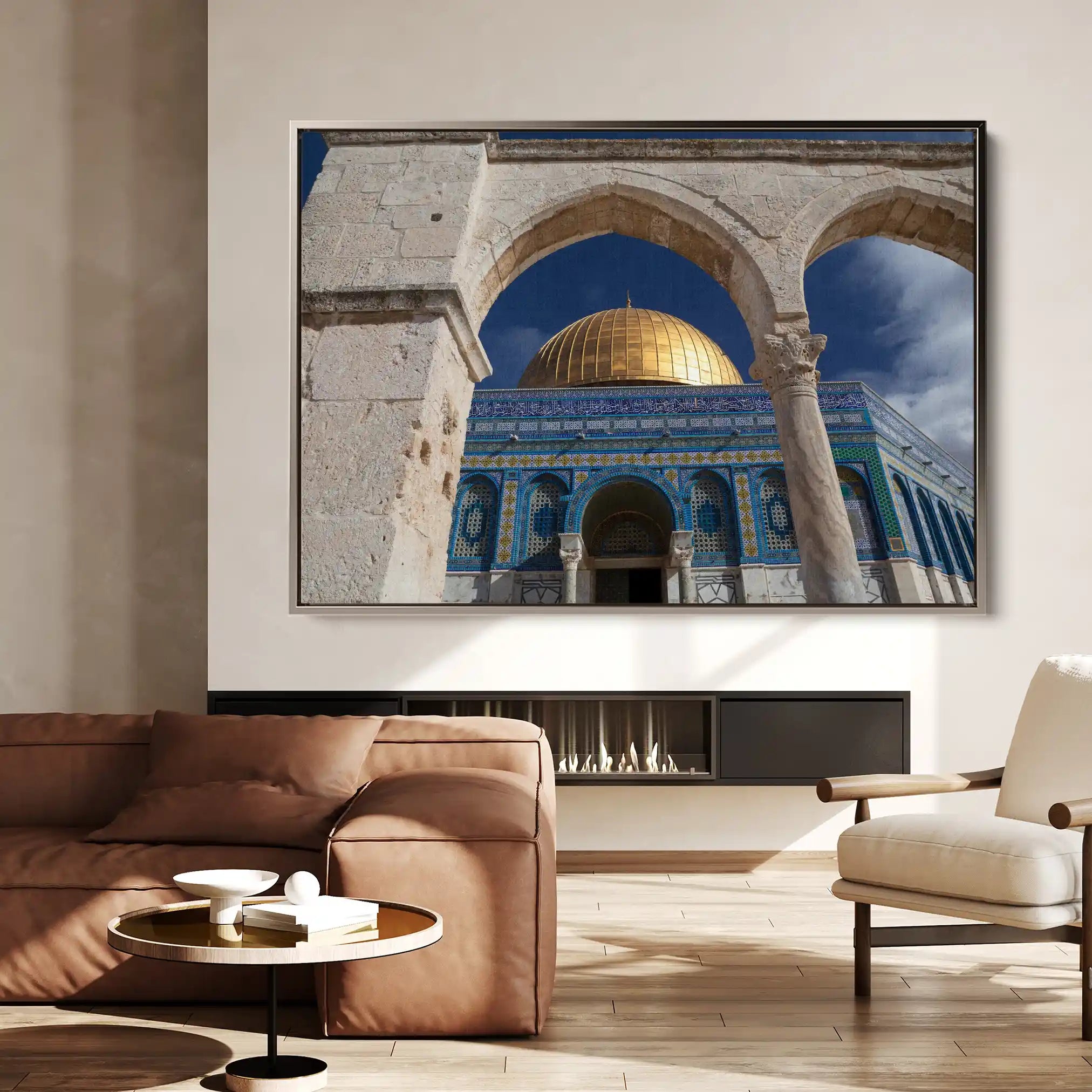 Palestine 006 Canvas Art 60 x 40 cm / Black