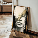 Portrait 006 Canvas Art 60 x 40 cm / Black