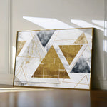 Abstract 007 Canvas Art 18" x 24" / 45 x 60 cm / Black