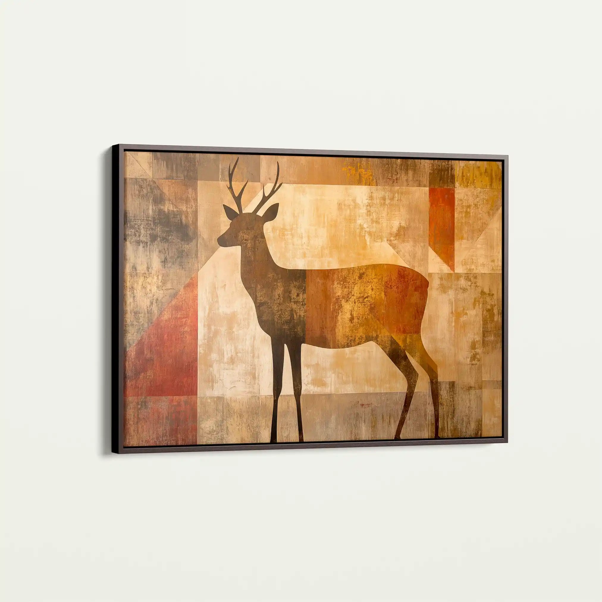 Animals 007 Canvas Art 60 x 40 cm / Black