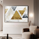 Abstract 007 Canvas Art 60 x 40 cm / Black
