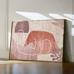 Boho 007 Canvas Art 18" x 24" / 45 x 60 cm / Black