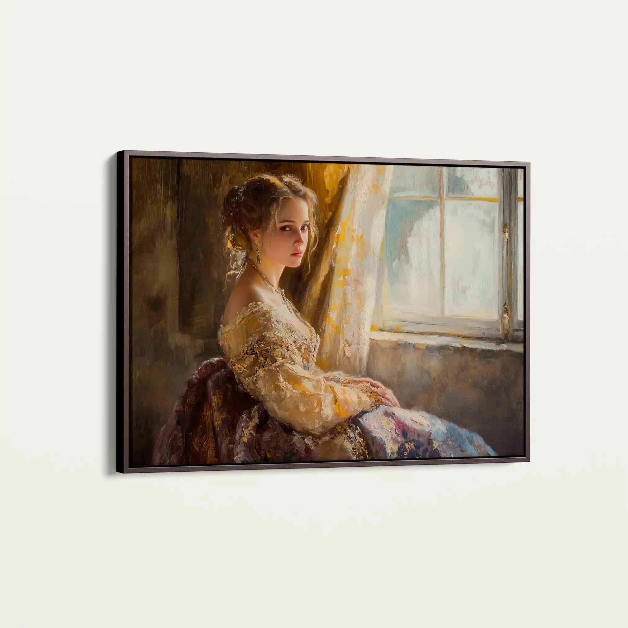 Classic 007 Canvas Art 18" x 24" / 45 x 60 cm / Black