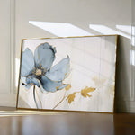 Floral 007 Canvas Art 18" x 24" / 45 x 60 cm / Black