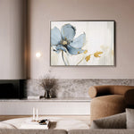 Floral 007 Canvas Art 18" x 24" / 45 x 60 cm / Black