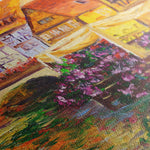 Landscape 007 Canvas Art 18" x 24" / 45 x 60 cm / Black