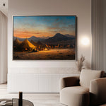 Orientalist 007 Canvas Art 18" x 24" / 45 x 60 cm / Black