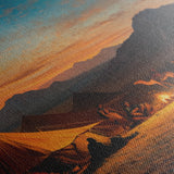 Orientalist 007 Canvas Art 18" x 24" / 45 x 60 cm / Black