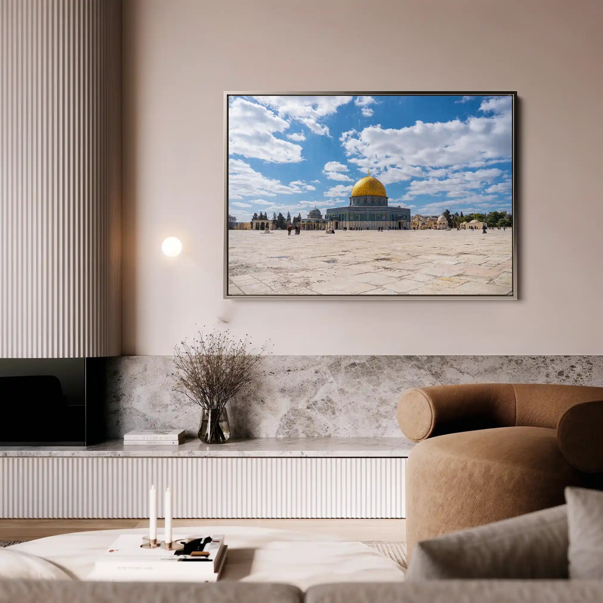Palestine 007 Canvas Art 60 x 40 cm / Black