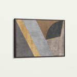 Abstract 008 Canvas Art 18" x 24" / 45 x 60 cm / Black