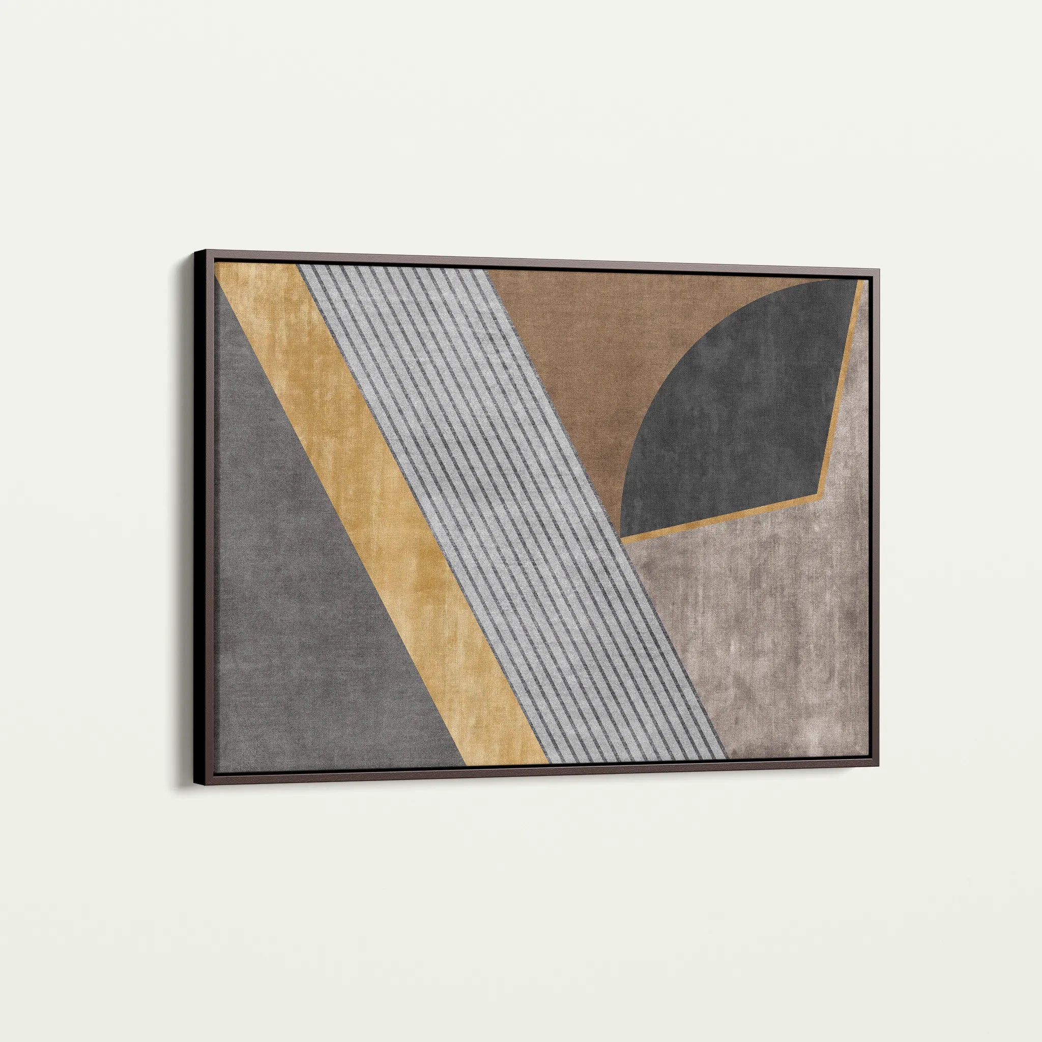 Abstract 008 Canvas Art 18" x 24" / 45 x 60 cm / Black