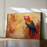 Animals 008 Canvas Art 18" x 24" / 45 x 60 cm / Black