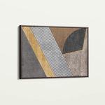Abstract 008 Canvas Art 60 x 40 cm / Black