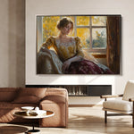 Classic 008 Canvas Art 18" x 24" / 45 x 60 cm / Black