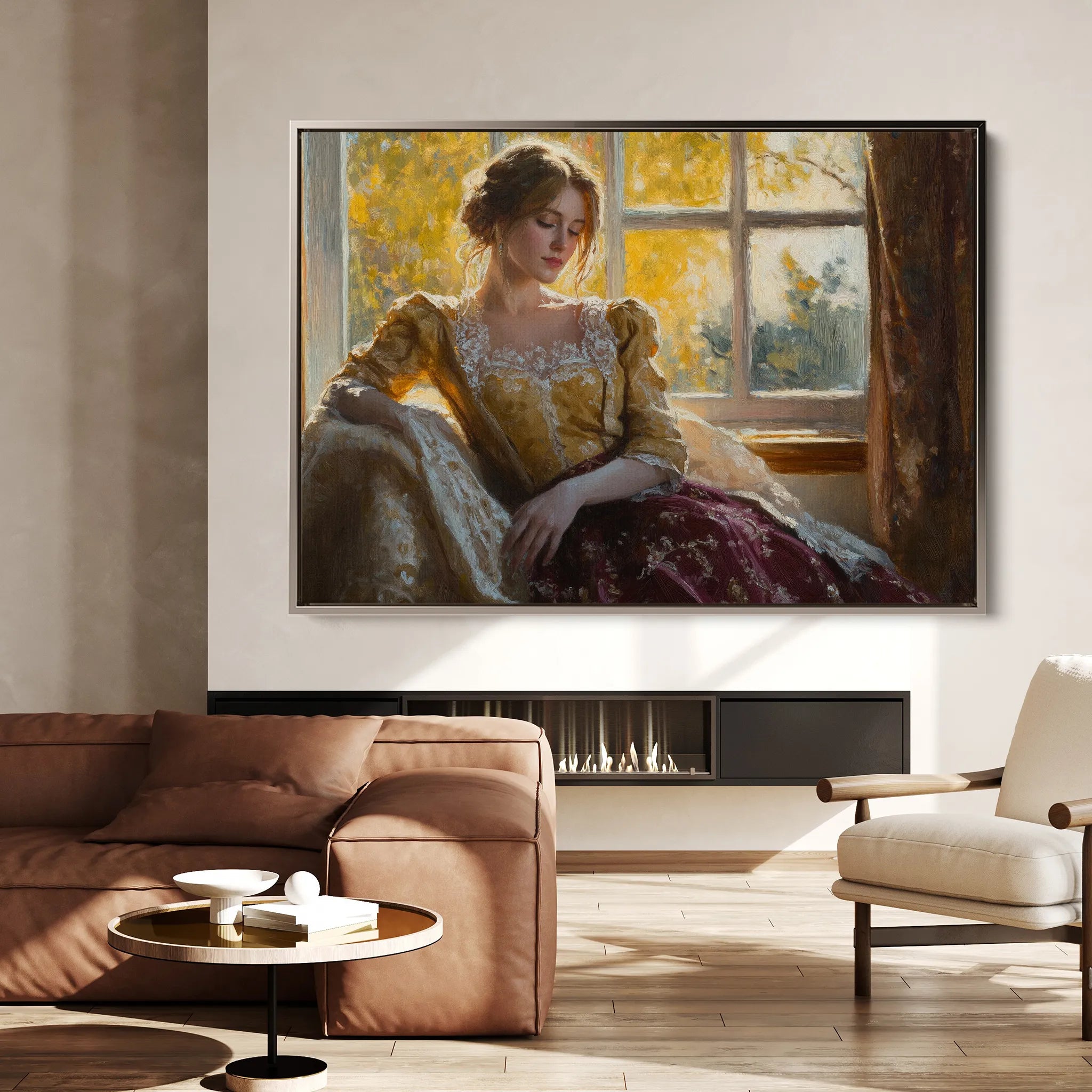 Classic 008 Canvas Art 18" x 24" / 45 x 60 cm / Black