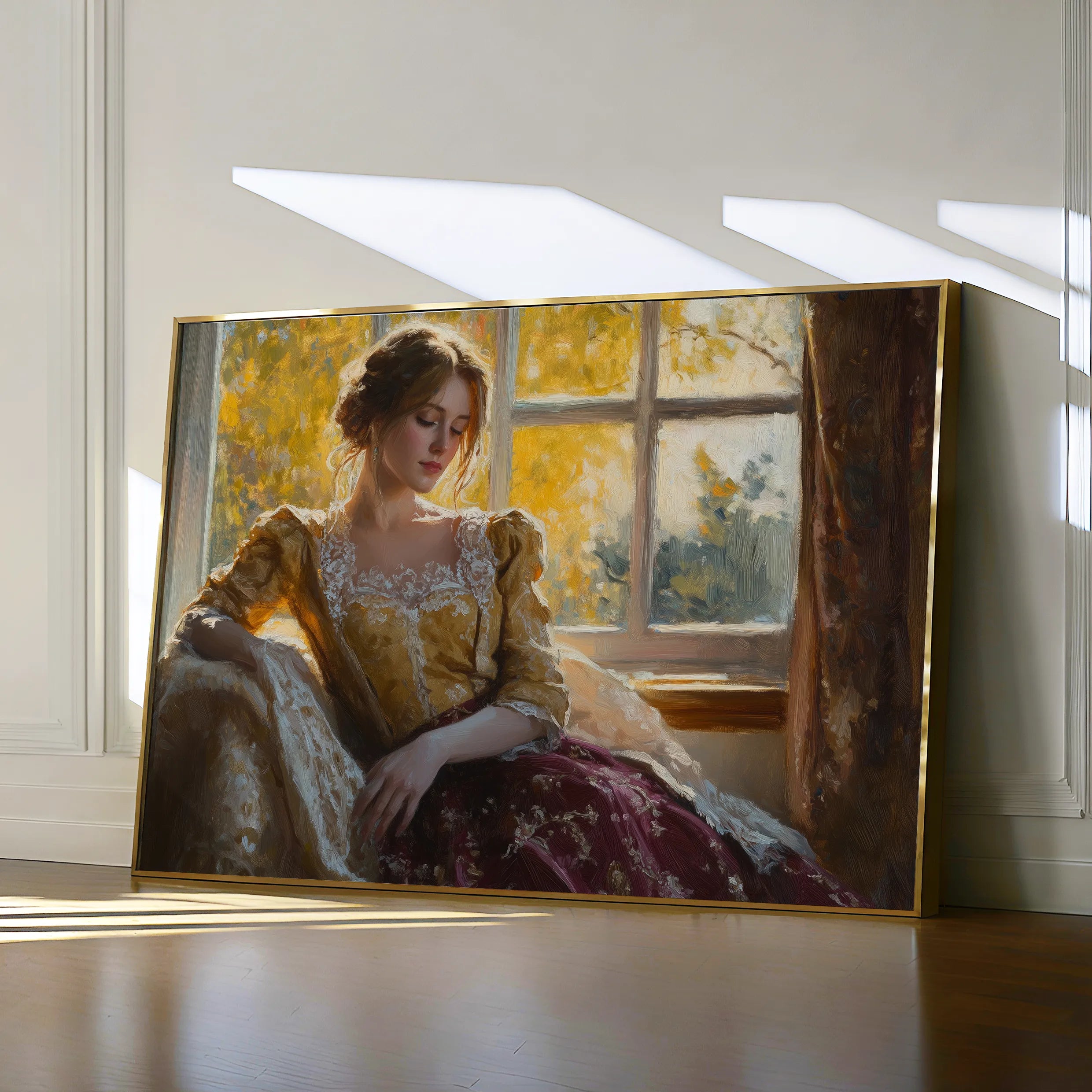 Classic 008 Canvas Art 18" x 24" / 45 x 60 cm / Black