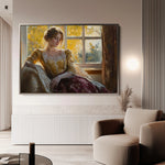Classic 008 Canvas Art 18" x 24" / 45 x 60 cm / Black