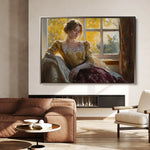 Classic 008 Canvas Art 60 x 40 cm / Black