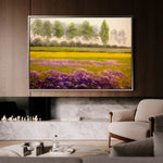 Landscape 008 Canvas Art 18" x 24" / 45 x 60 cm / Black