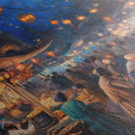 Orientalist 008 Canvas Art 18" x 24" / 45 x 60 cm / Black