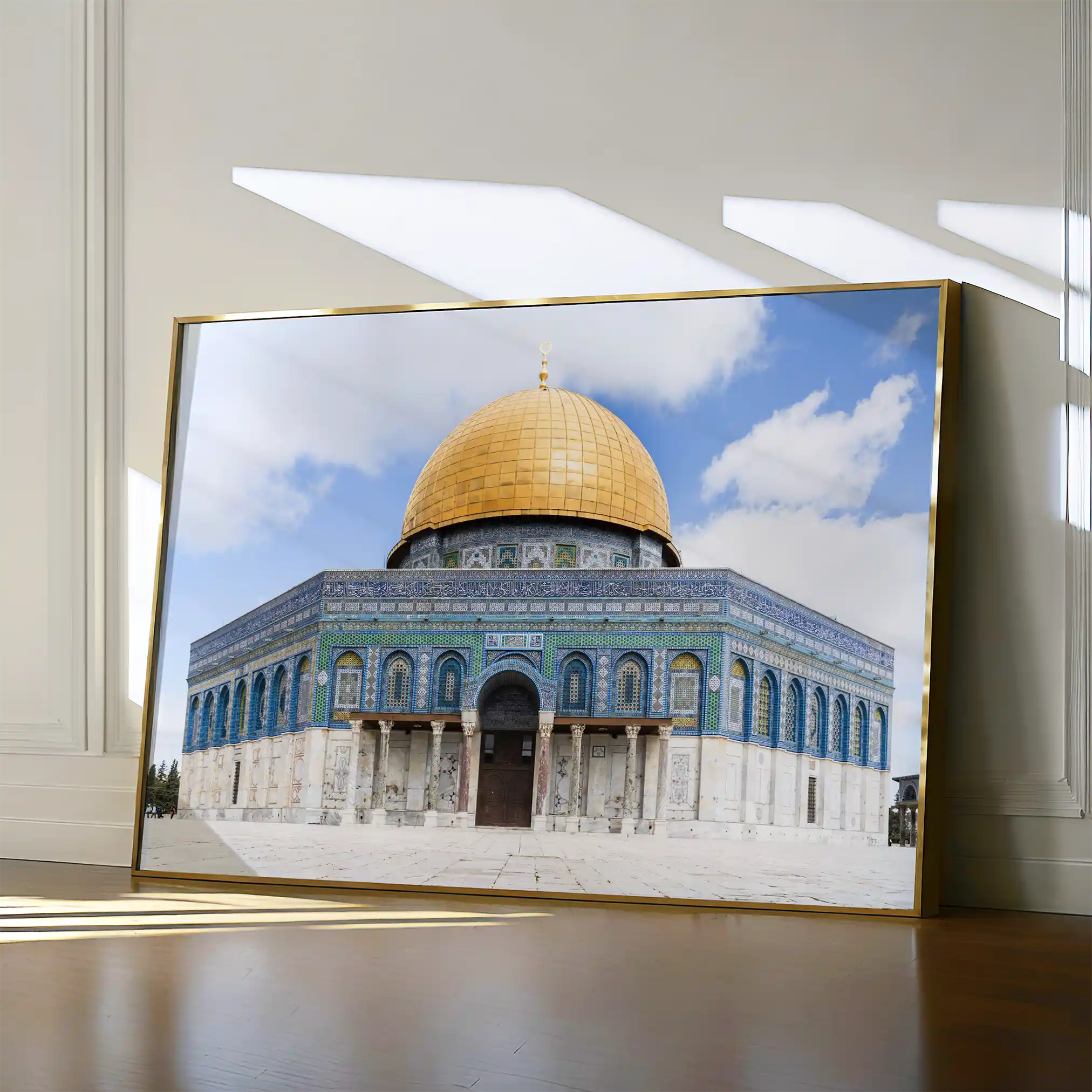 Palestine 008 Canvas Art 60 x 40 cm / Black