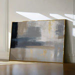 Abstract 009 Canvas Art 18" x 24" / 45 x 60 cm / Black