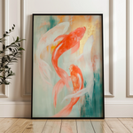Animals 009 Canvas Art 18" x 24" / 45 x 60 cm / Black