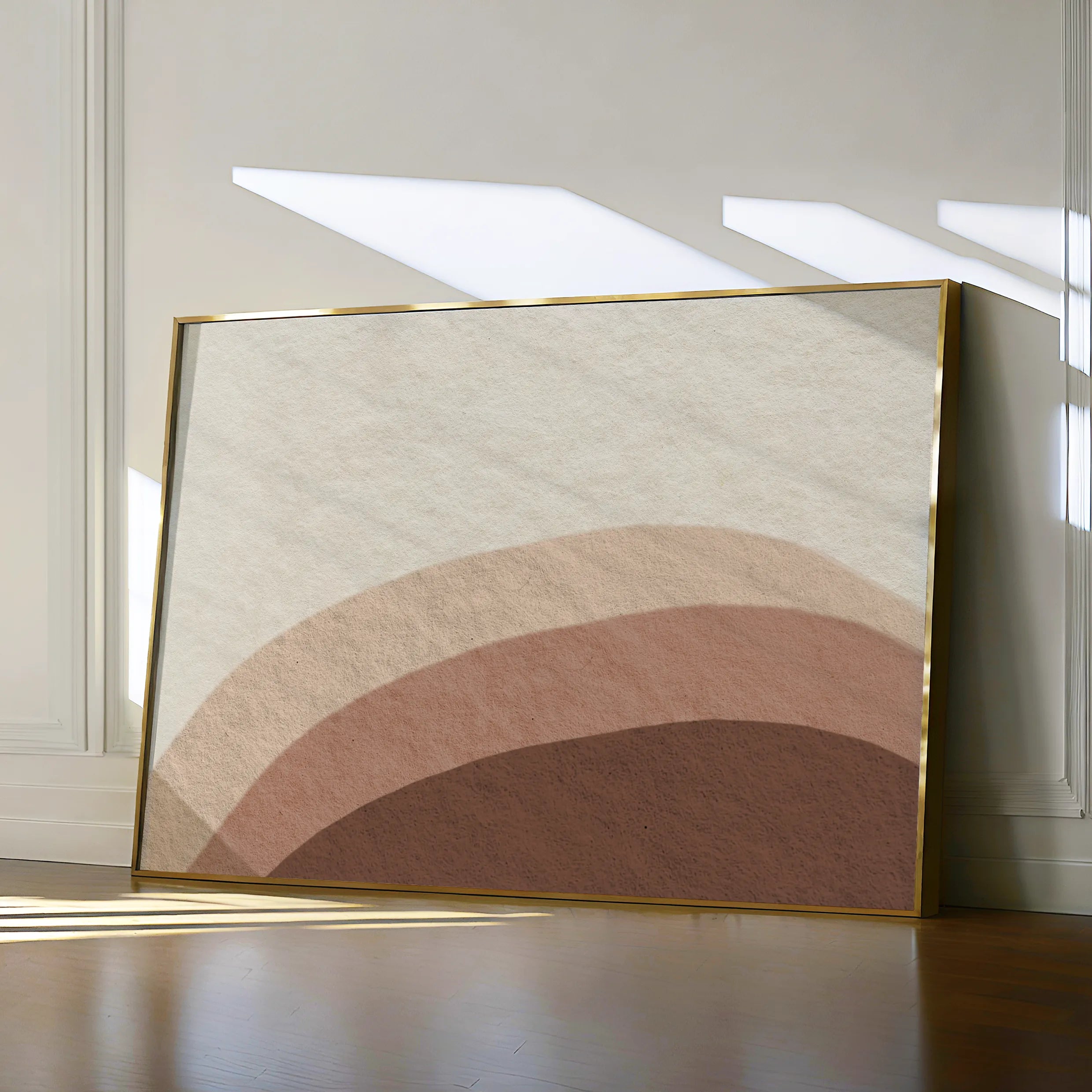 Boho 009 Canvas Art 18" x 24" / 45 x 60 cm / Black