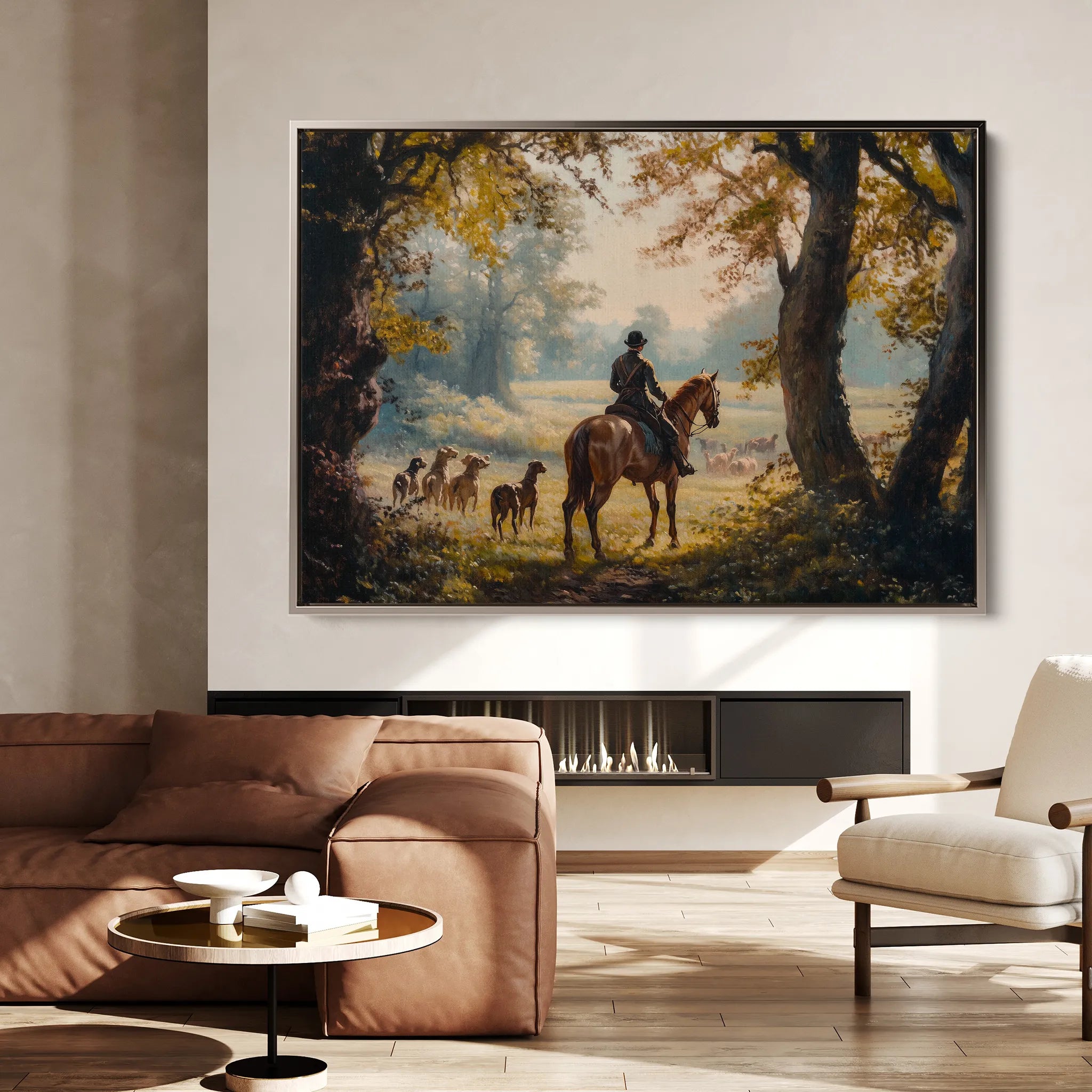 Classic 009 Canvas Art 18" x 24" / 45 x 60 cm / Black
