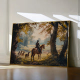 Classic 009 Canvas Art 18" x 24" / 45 x 60 cm / Black