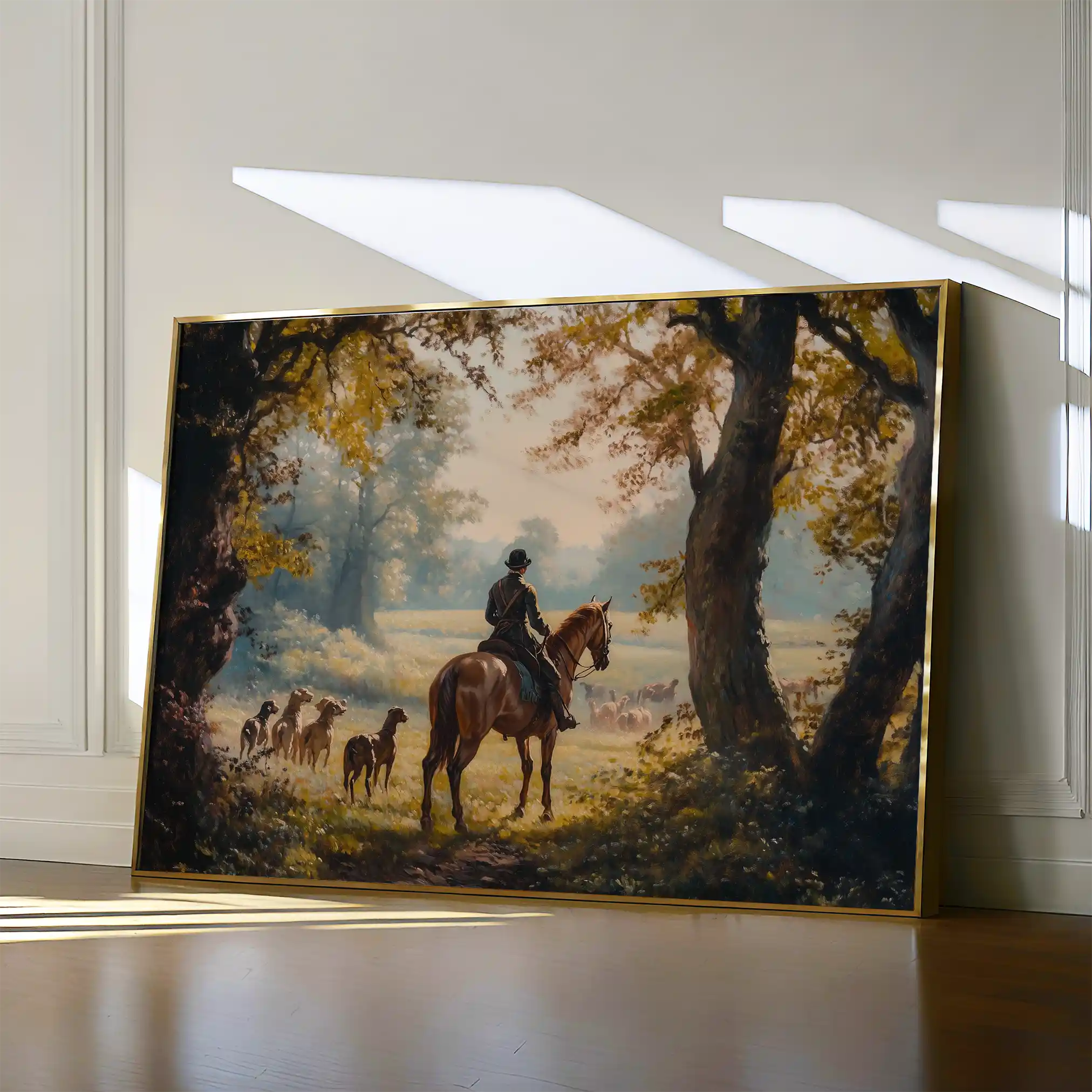 Classic 009 Canvas Art 18" x 24" / 45 x 60 cm / Black