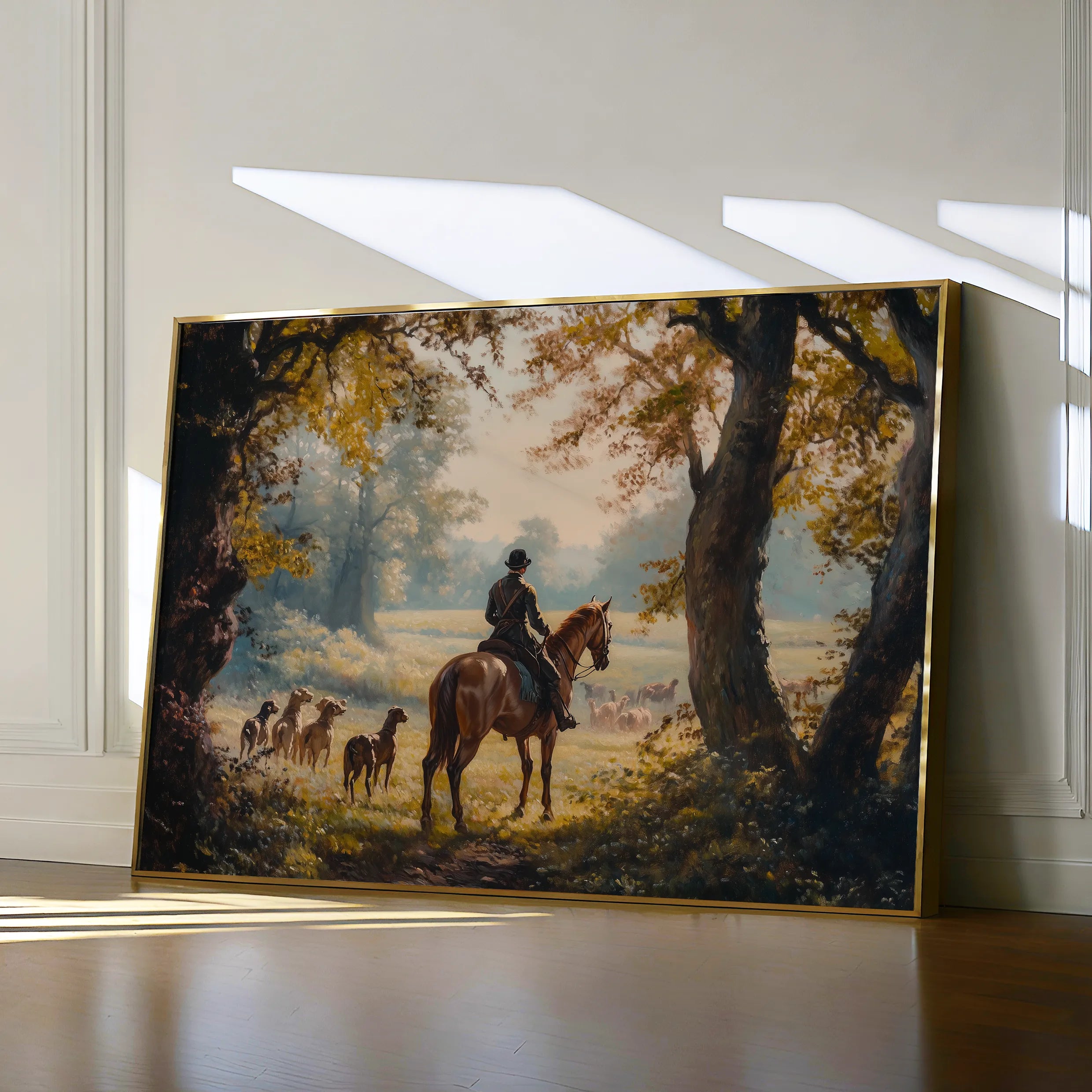 Classic 009 Canvas Art 18" x 24" / 45 x 60 cm / Black